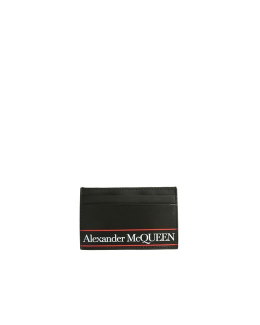Alexander McQueen Designer Bags Card Holder With Logo