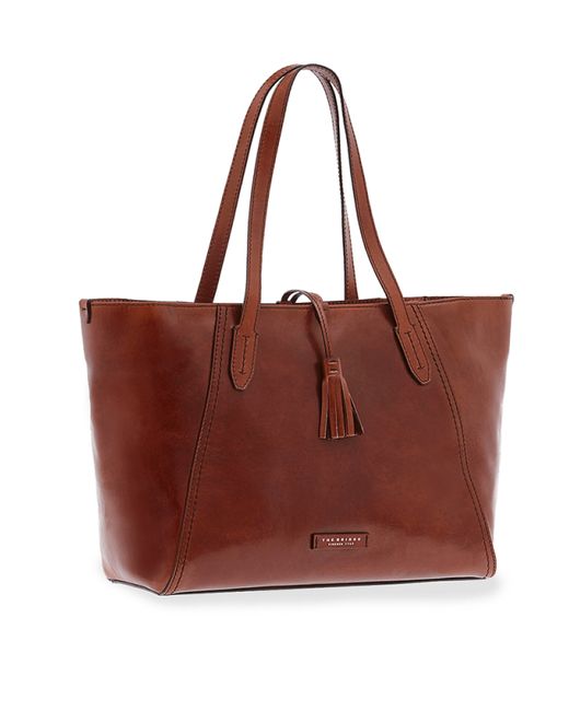 The Bridge Designer Handbags Florentin Genuine Leather Tote Bag