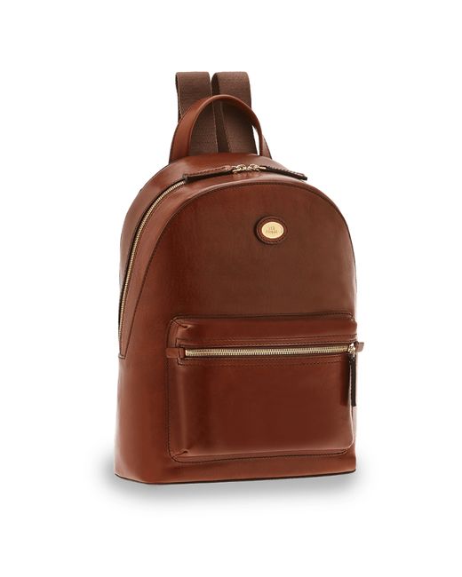 The Bridge Designer Bags Story Genuine Leather Backpack w/Zip