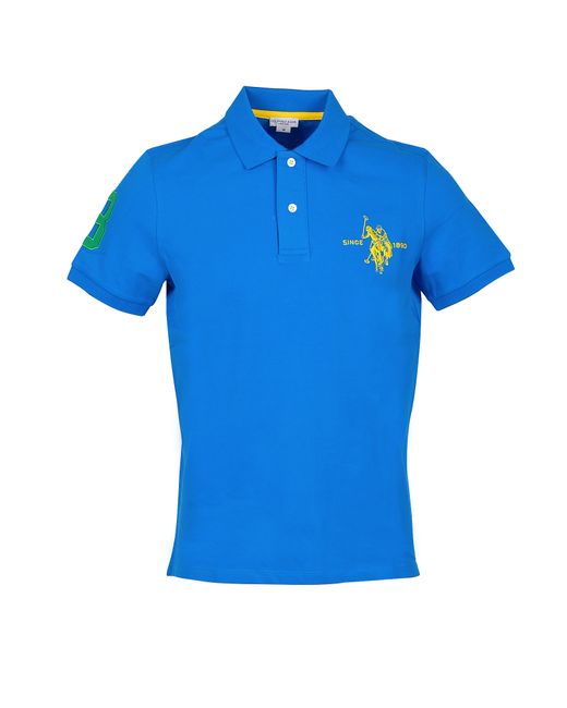 U.S. Polo Assn. U.S. Polo Assn. Designer Shirts Electric Piqué Cotton Shirt