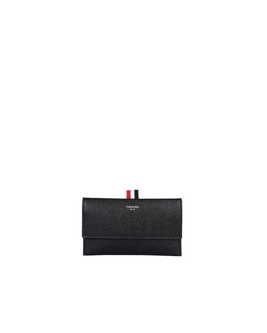Thom Browne Designer Wallets Wallet With Flap