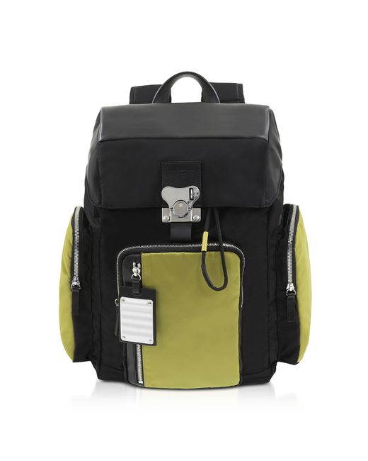FPM Milano Designer Bags Butterfly Color-Block Laptop Backpack M