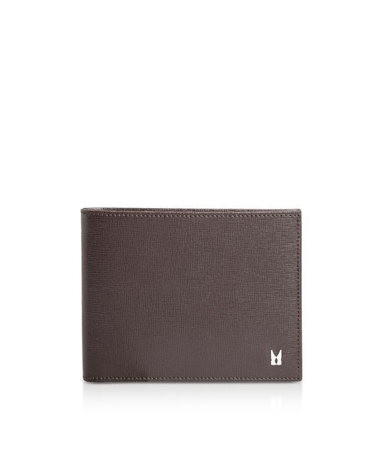Moreschi Designer Bags Saffiano Leather Wallet w/Coin Pocket