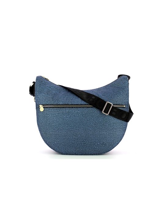 Borbonese Designer Handbags Medium Half-Moon Shoulder Bag