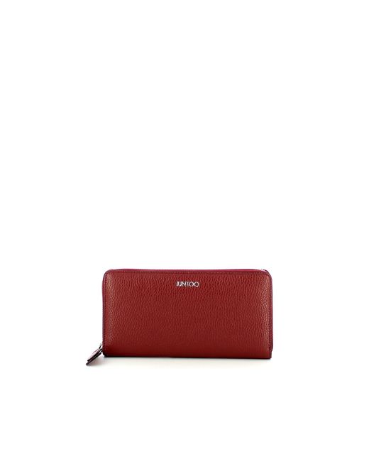Iuntoo Designer Wallets Leather Zip Around Large Armonia Wallet