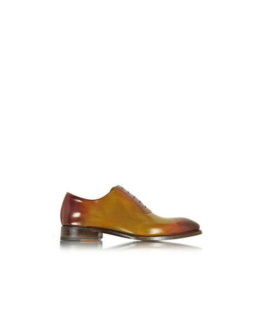 Forzieri Italian Handcrafted Two-Tone Leather Oxford Shoe