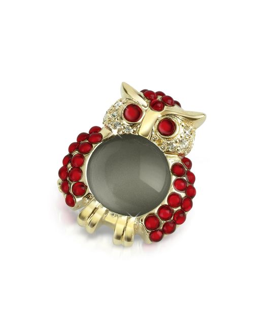 AZ Collection Designer Brooches Pins Owl Pin
