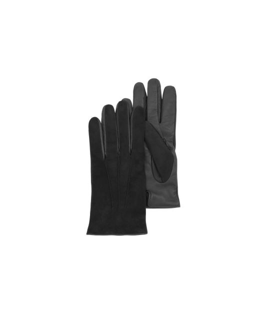Forzieri Touch Screen Leather Mens Gloves