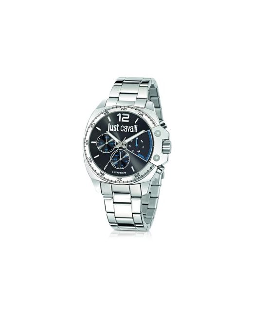 Just Cavalli Just Escape Tone Stainless Steel Mens Watch