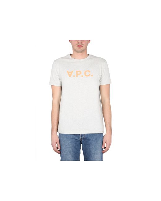 A.P.C. A. P.C. T-Shirts T-Shirt With V. p.c Logo