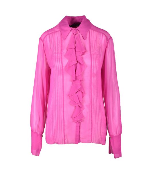 Patrizia Pepe Chemises Powder Pink Shirt