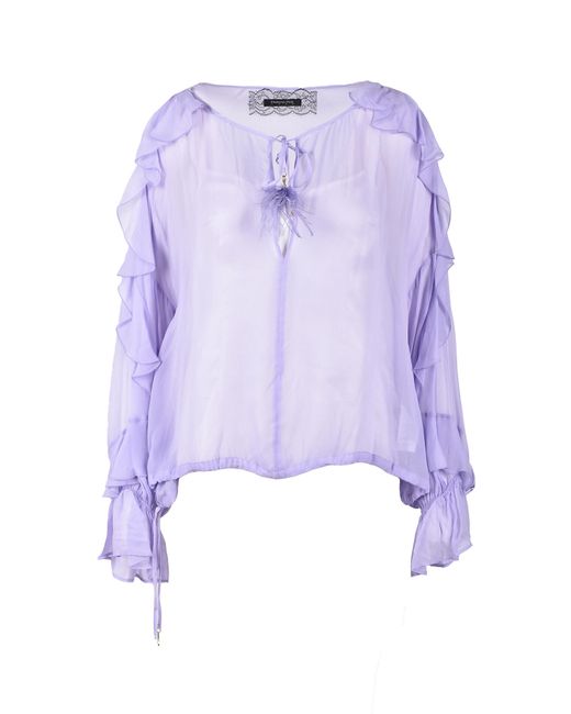 Patrizia Pepe Chemises Lilac Shirt