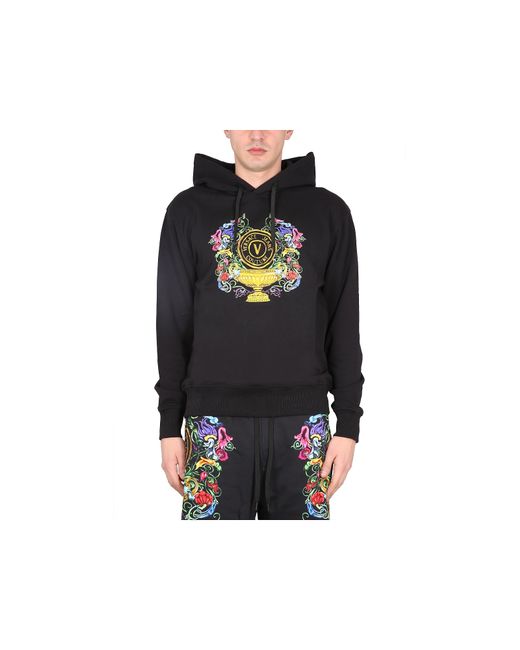 Versace Jeans Couture Sweat-shirts Sweatshirt With Logo Print