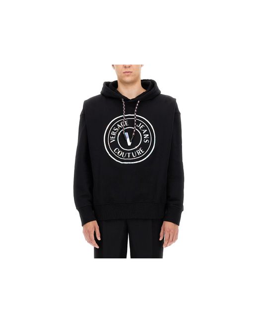 Versace Jeans Couture Sweat-shirts Sweatshirt With Laminated Logo