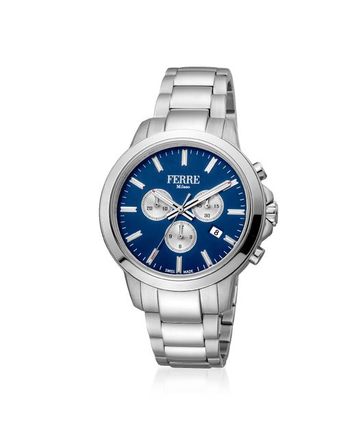 Ferre' Milano Montres Homme Dial Stainless Steel Watch