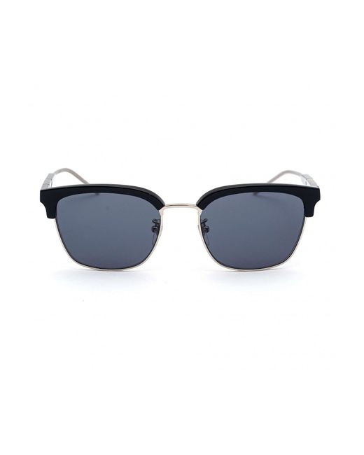 Gucci Lunettes de soleil Metal and Acetate Frame Sunglasses