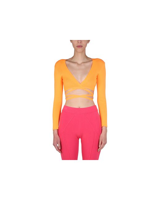 Msgm T-Shirts Tops Top Cropped