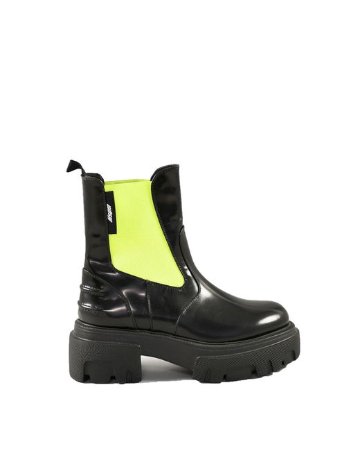Msgm Chaussures Green Booties