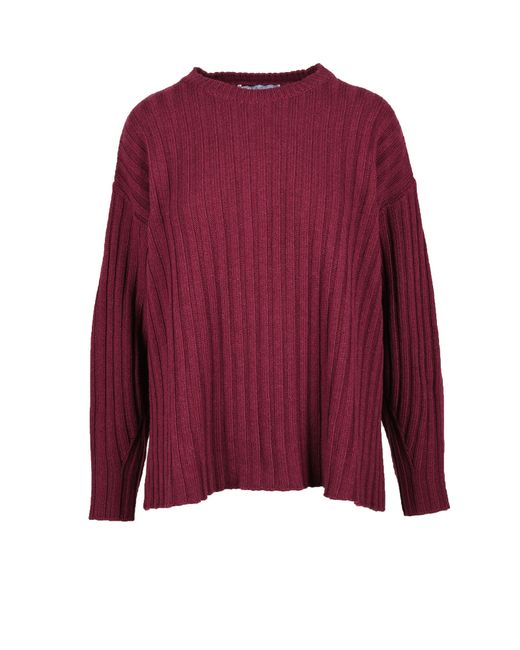 Kaos Pulls Bordeaux Sweater