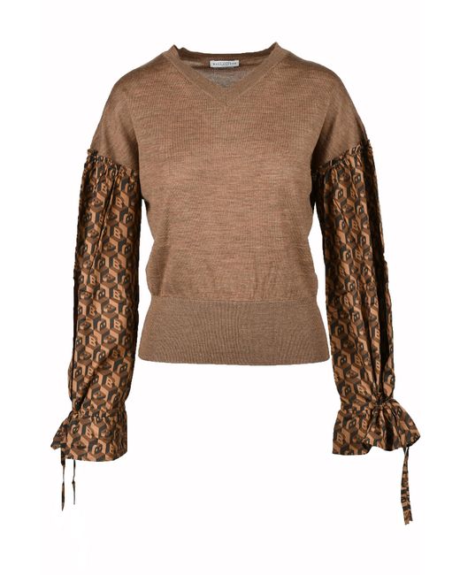 Ballantyne Pulls Camel Sweater