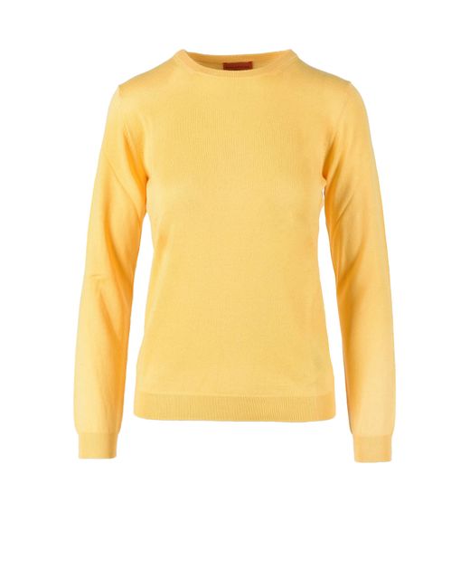 Ballantyne Pulls Mustard Sweater