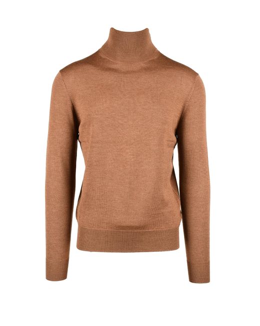 Ballantyne Pulls Brown Sweater