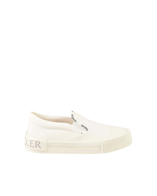 Moncler Chaussures Ivory Slip on Sneakers