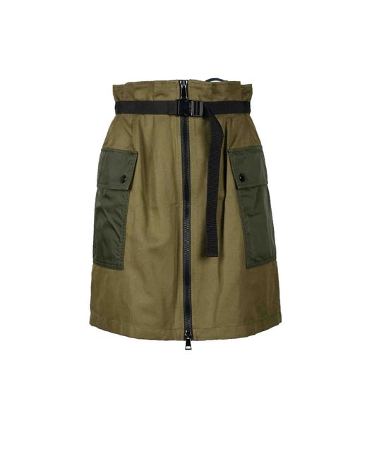 Moncler Jupes Military Skirt