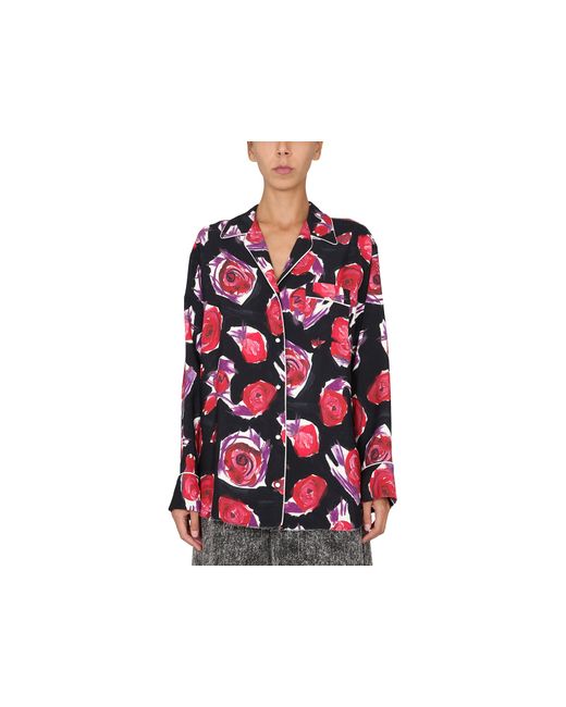 Marni Chemises Floral Print Shirt
