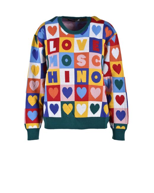 Love Moschino Pulls Multicolor Sweater