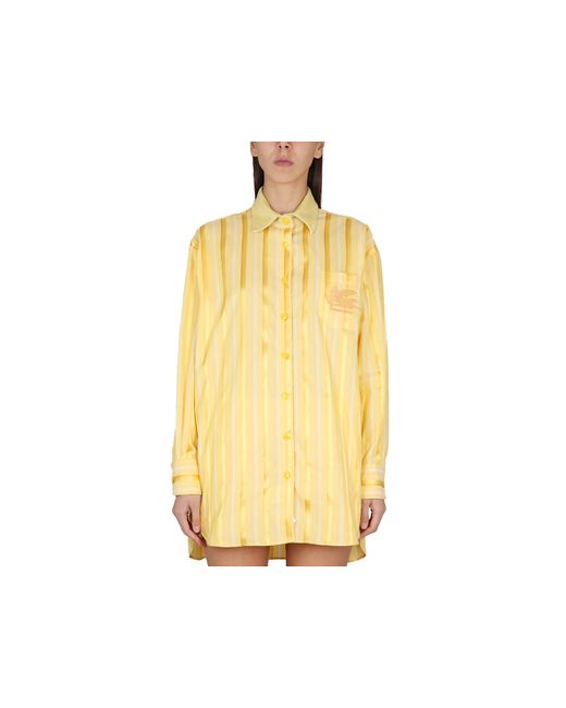 Etro Chemises Silk Blend Shirt