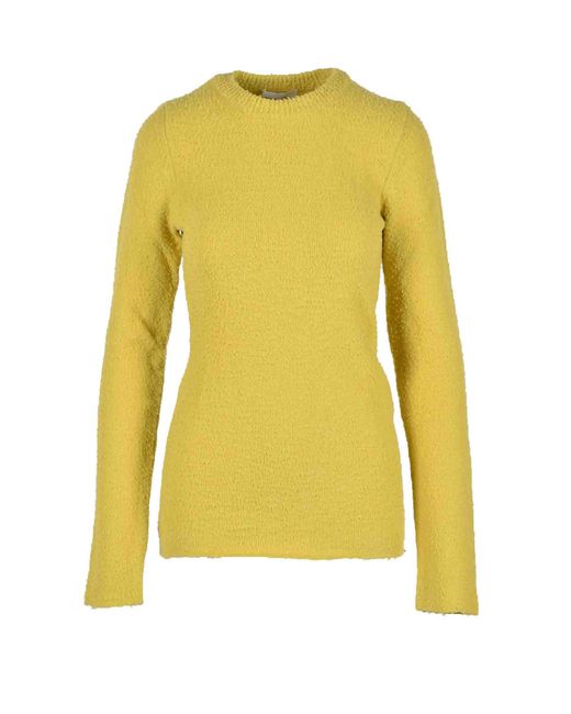 Sportmax Pulls Mustard Sweater