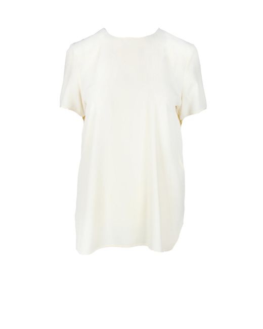 Simona Corsellini T-Shirts Tops Cream Blouse