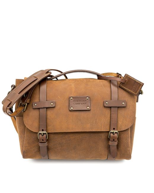 The Dust Company Sacs Homme Heritage Leather Messenger Bag