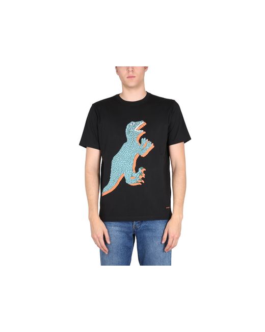 Paul Smith T-Shirts Dino Print T-Shirt