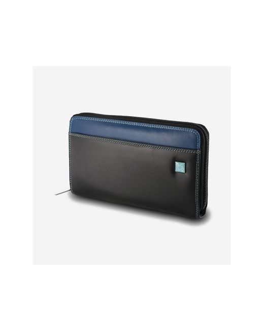 Dudubags Portefeuilles Leather Zip Around Large Wallet