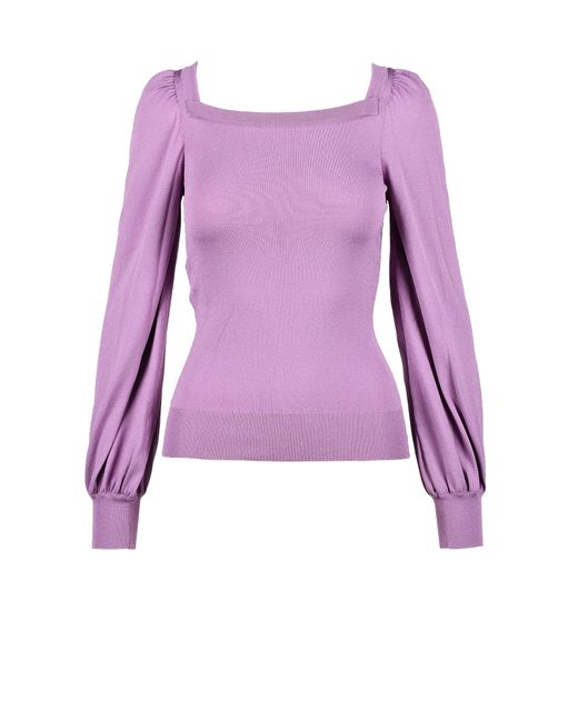 Moschino Pulls Violet Sweater