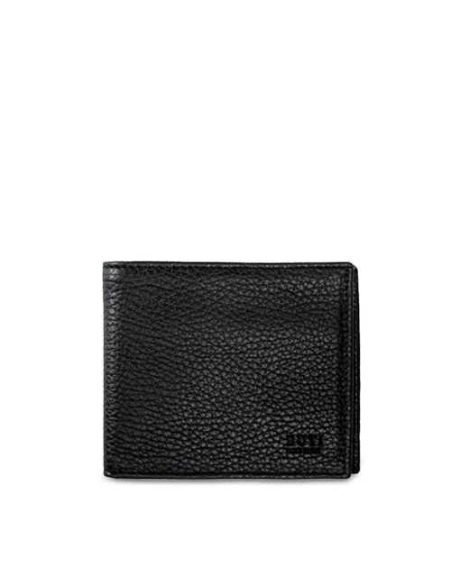 Buti Sacs Homme Squared Embossed Leather Wallet