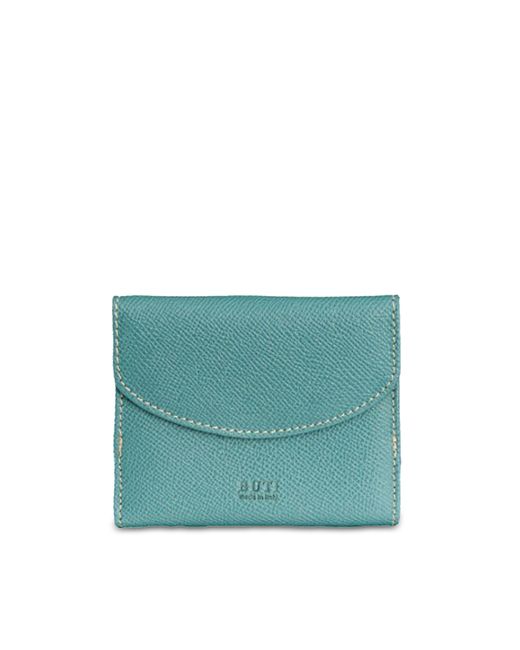 Buti Portefeuilles Squared Leather Flap Wallet