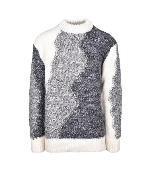 Daniele Alessandrini Pulls Gray Sweater