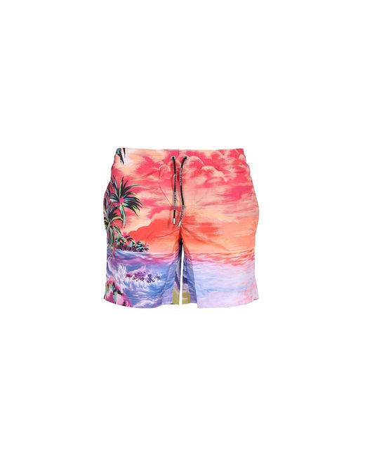 Dolce & Gabbana Maillots de Bain Sunset Print Swimsuit