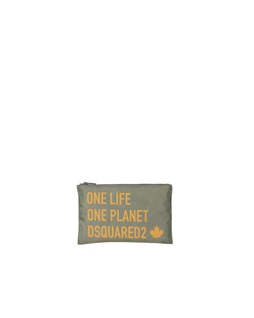 Dsquared2 Sacs Homme Recycled Nylon Clutch Bag