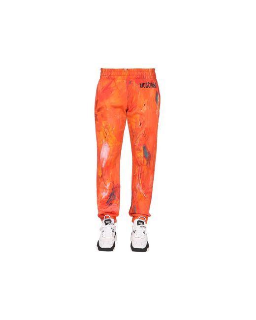 Moschino Pantalons Painting Jogging Pants