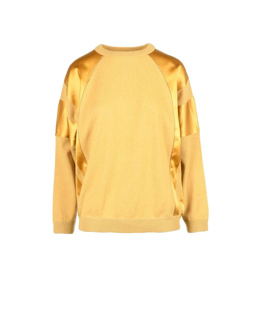 Brunello Cucinelli Pulls Mustard Sweater