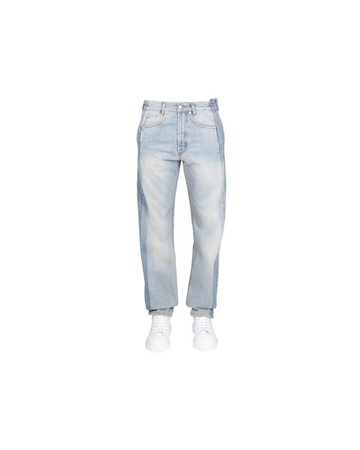 Alexander McQueen Jeans Worker With Patches