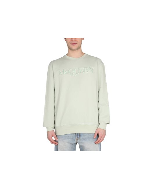Alexander McQueen Sweat-shirts Sweatshirt With Logo Embroidery