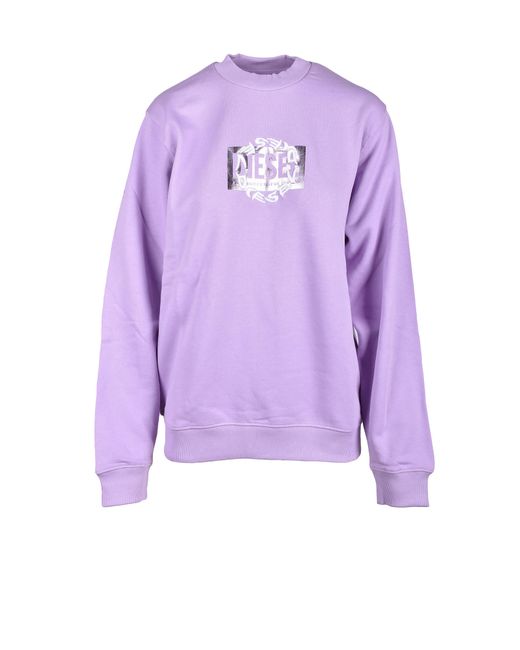 Diesel Sweat-shirts Lilac Sweatshirt