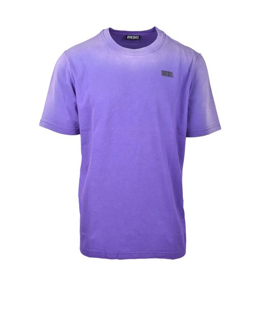 Diesel T-Shirts Violet T-Shirt