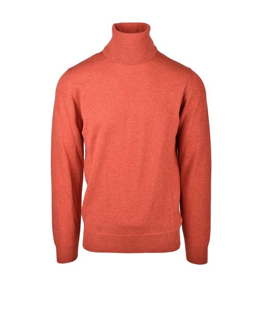 Alpha Studio Pulls Rust Sweater