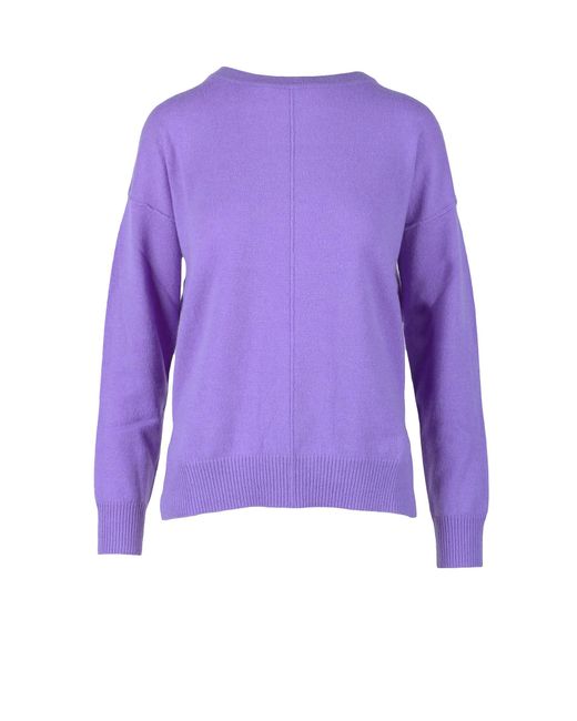 N.O.W. N. O.W. Pulls Violet Sweater